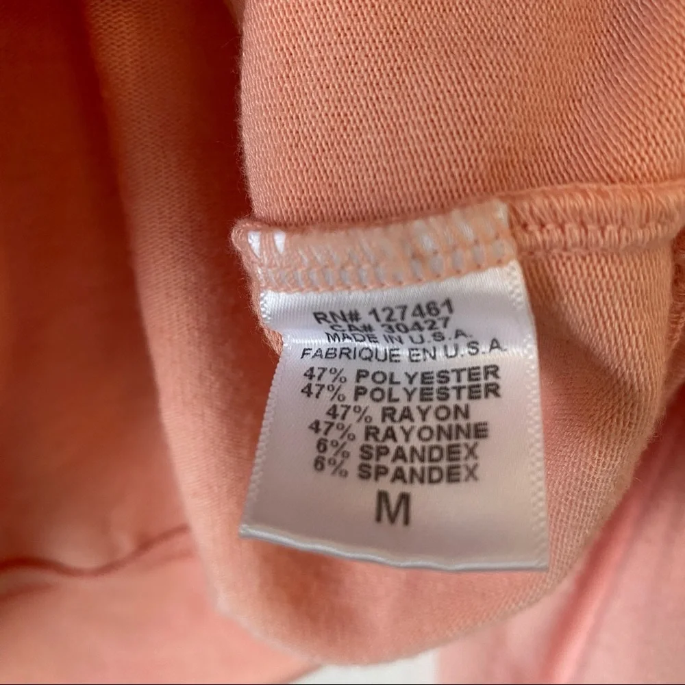 WILDFOX Tri Bolt Graphic Sweatshirt Guava Medium - Picture 5 of 6